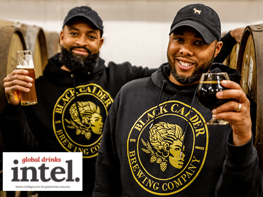 Black Calder Brewery owners Jerry Rostic and Jamaal Ewing
