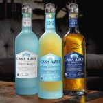 Three expressions of Casa Azul tequila