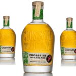 Bottle of Crossfire Hurricane rum