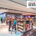 Interior of Global Travel Retail outlet's alcohol section