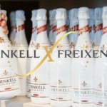 Bottles of Freixenet with Henkell Freixenet logo