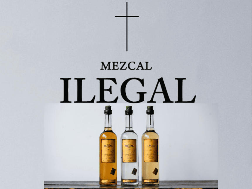 Ilegal Mezcal logo and portfolio 2023