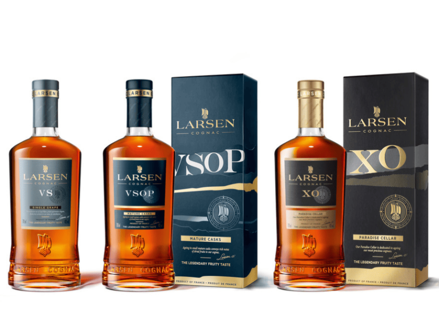 Expressions in Larsen cognac portfolio