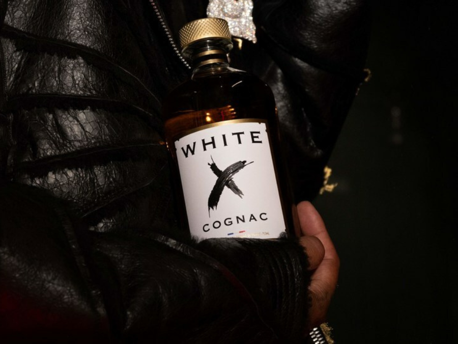 Bottle of White X Cognac