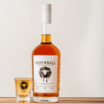 Bottle of Skrewball Whiskey