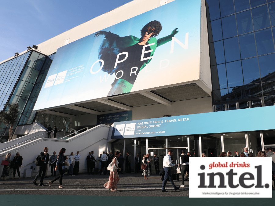 Exterior of TFWA Worl Exhibition & Conference in Cannes in October 2023