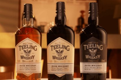 Teeling Irish whiskey three expressions