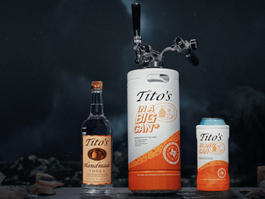 Still no RTD from Tito's Handmade Vodka as consumers invited to