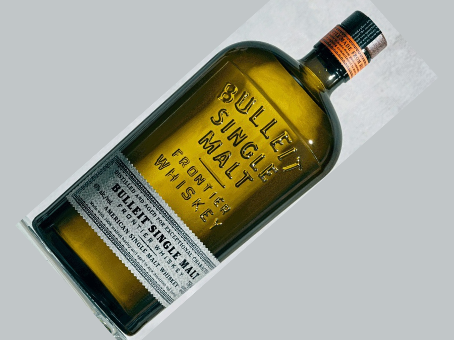 Bottle of Bulleit American Single Malt