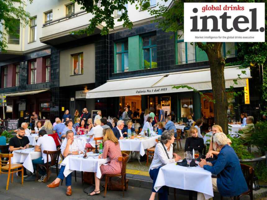 Exterior of an on-premise outlet in Europe