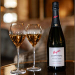 Bottle of Penfolds Cuvee Brut champagne