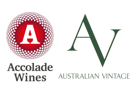 Logos of Accolade Wines & Australian Vintage