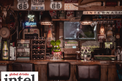 Interior of a bar in the Philippines