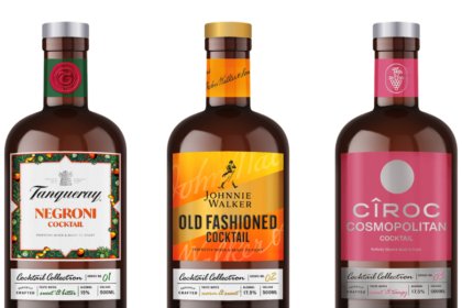 Diageo's three-strong The Cocktail Collection