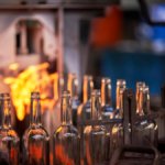 Glass bottle production line at GCA