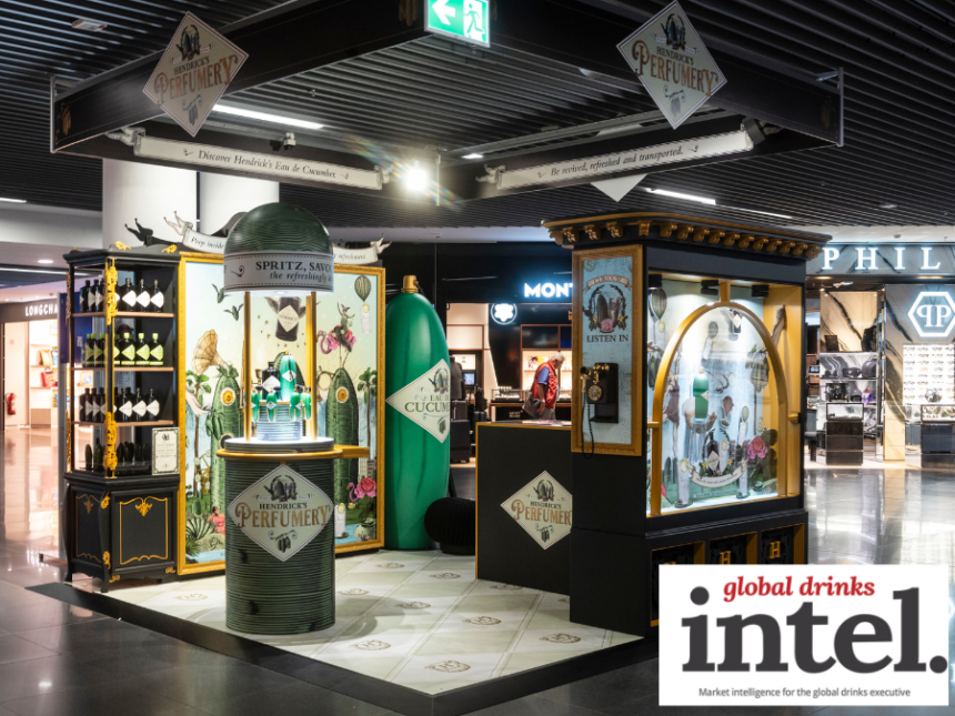 The Hendrick’s Gin Perfumery at Frankfurt Airport