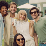 Still from advert for Nutrl Vodka Seltzer