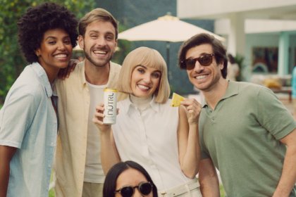 Still from advert for Nutrl Vodka Seltzer