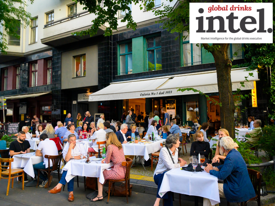 Exterior of an on-premise outlet in Europe