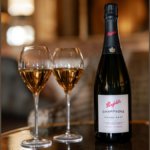 Bottle of Penfolds Cuvee Brut champagne