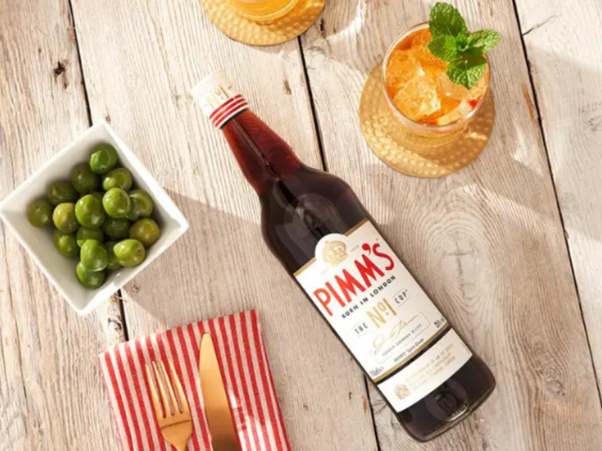 Bottle of Pimm's