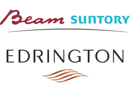 Logos for Beam Suntory and Edrington UK