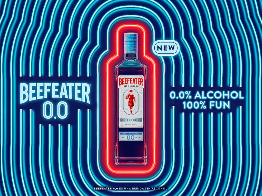 Bottle of Beefeater 0.0%