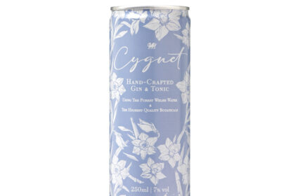 Can of Cygnet Welsh Dry Gin and Tonic