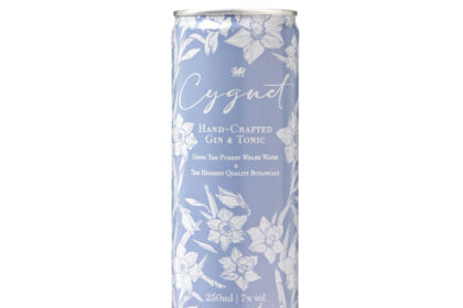 Can of Cygnet Welsh Dry Gin and Tonic