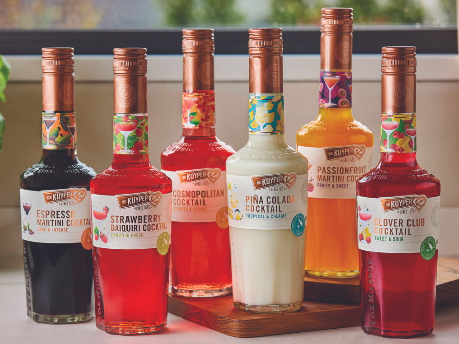 Six premix variants from De Kuyper