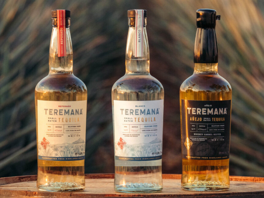 Three expressions of Teremana tequila