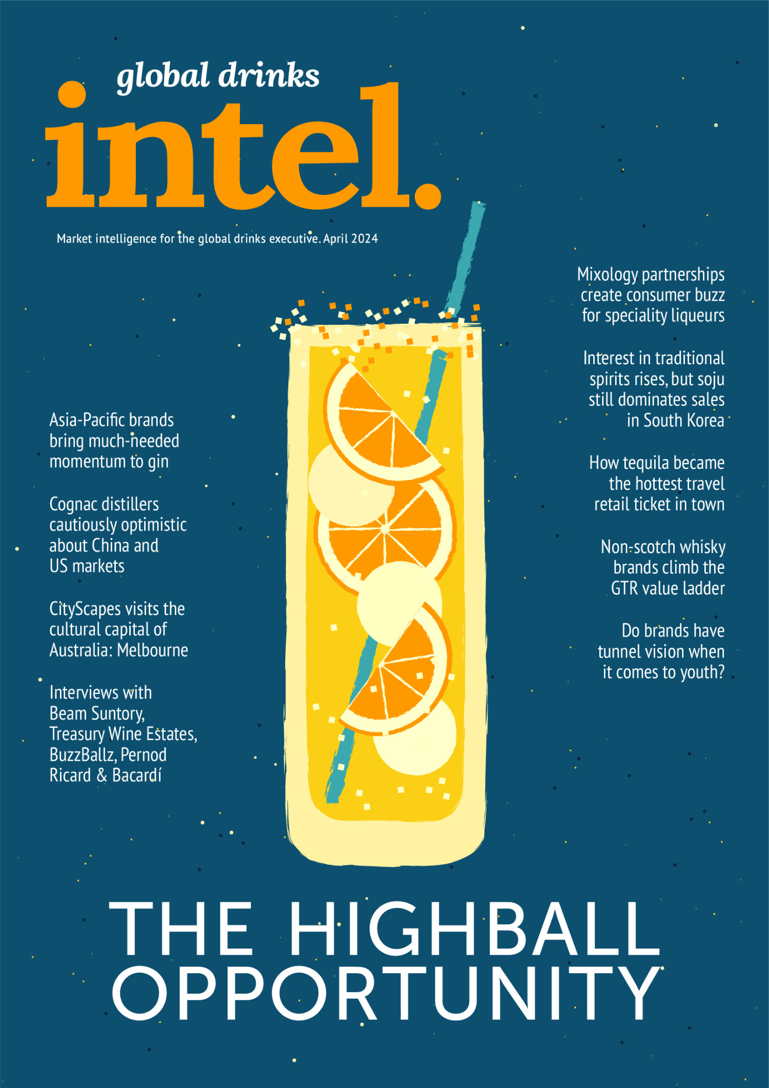 Global Drinks Intel magazine cover - Apr 24