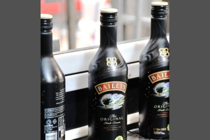 Baileys aluminium bottle