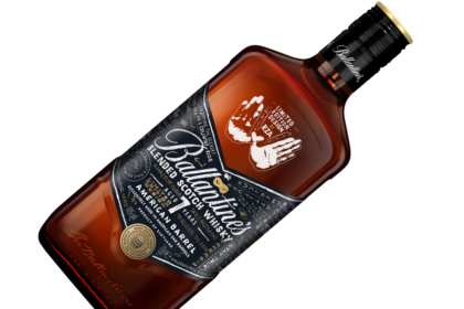Bottle of Ballantine's 7 American Barrel x RZA Limited Edition