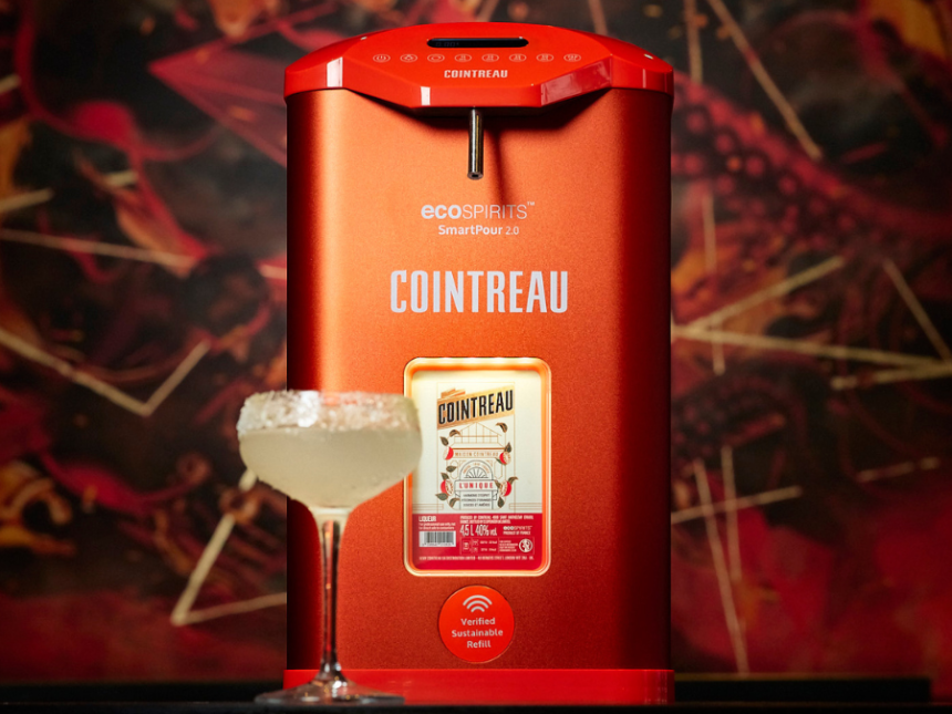 A Cointreau-branded 'Ecotote' from EcoSpirits