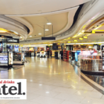 Interior of Delhi Duty Free at Delhi airport