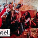 Gen Z consumers drinking at a party