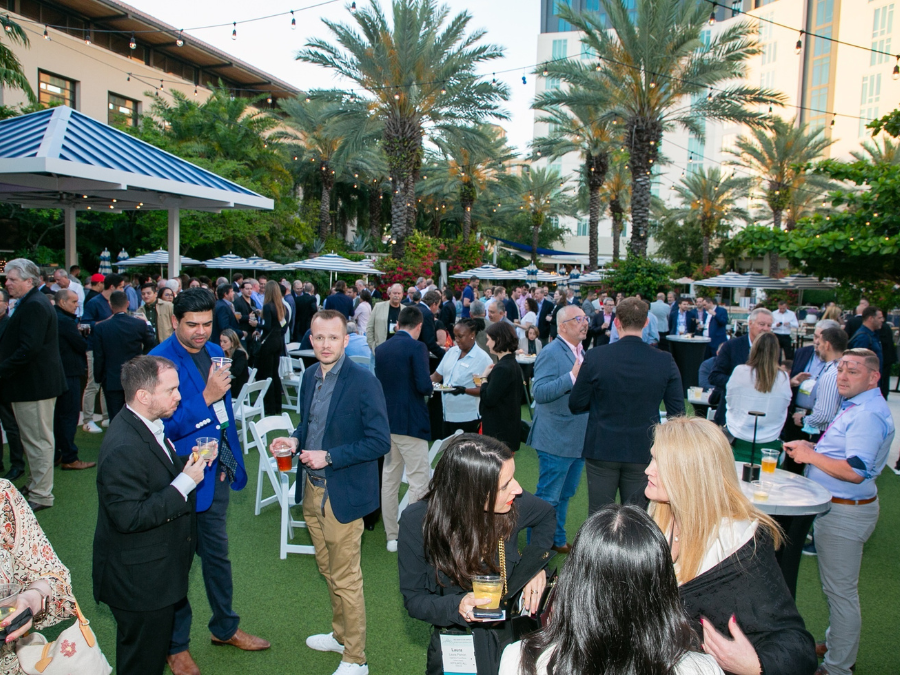 IAADFS opening cocktails event