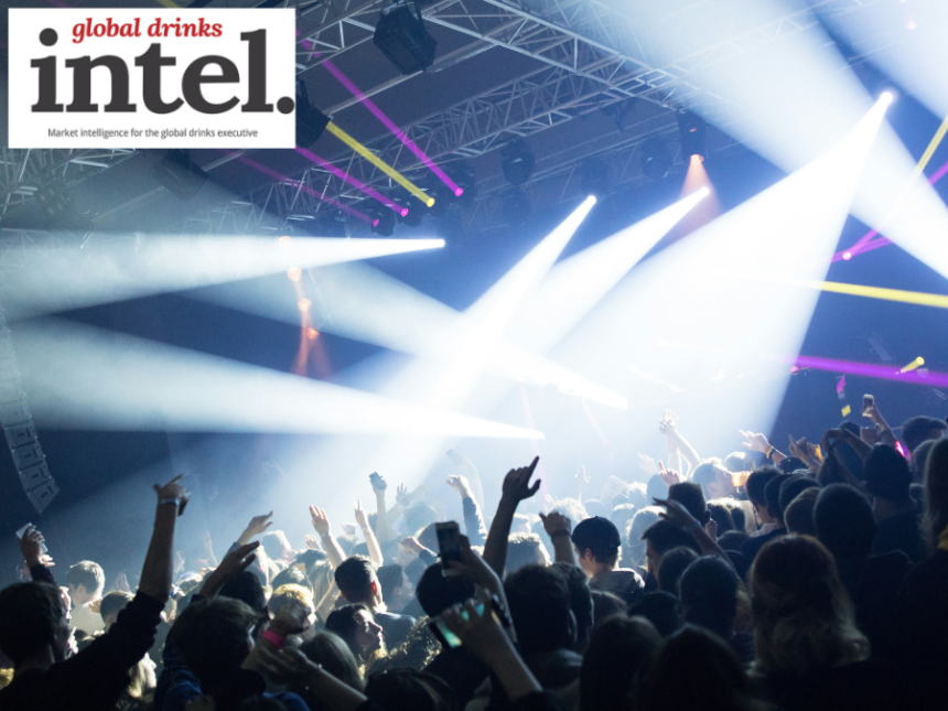 A busy dancefloor in a nightclub