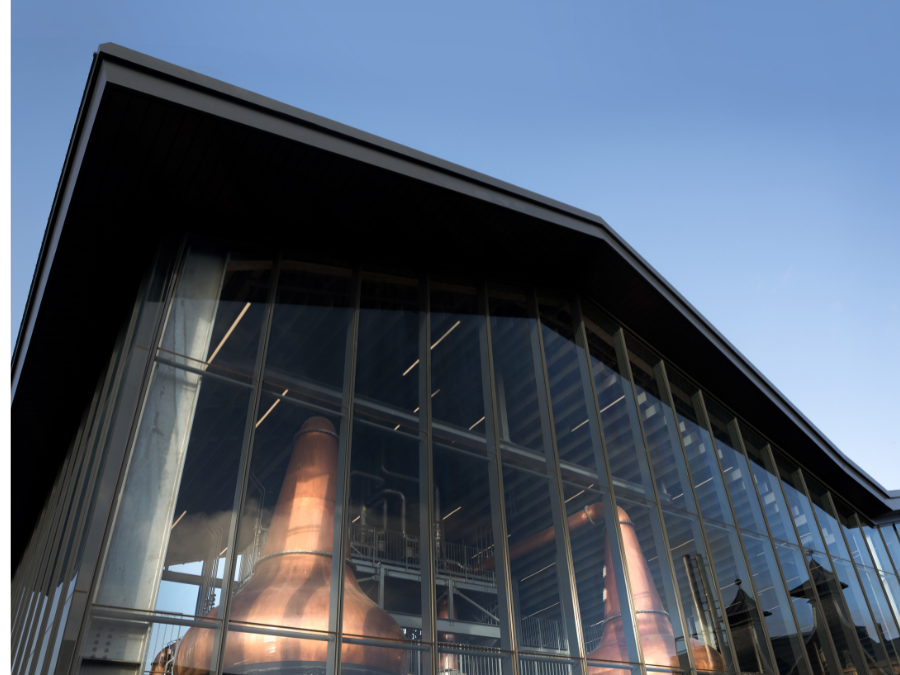 Exterior of Port Ellen stillhouse