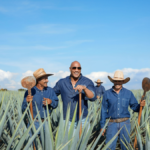 Teremana founder Dwayne 'The Rock' Johnson in an agave field