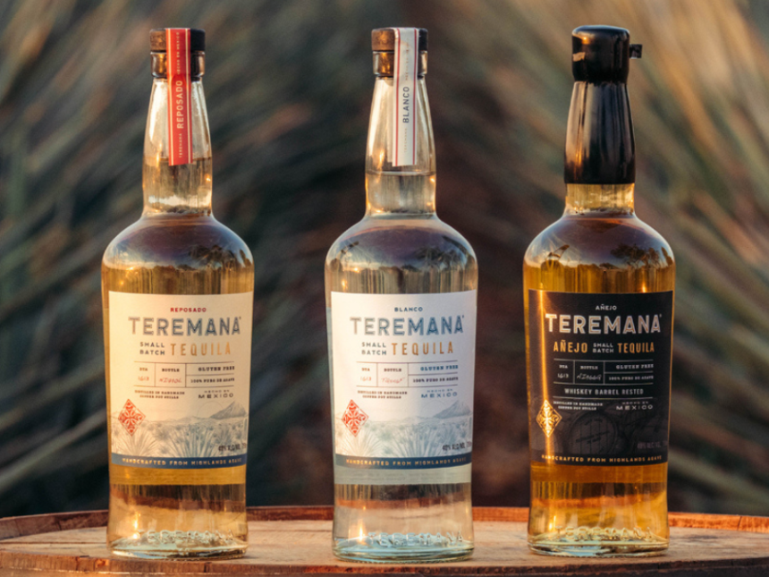 Three expressions of Teremana tequila