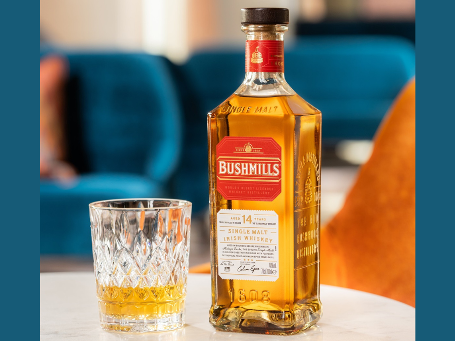 Bottle of Bushmills 14 Year Old