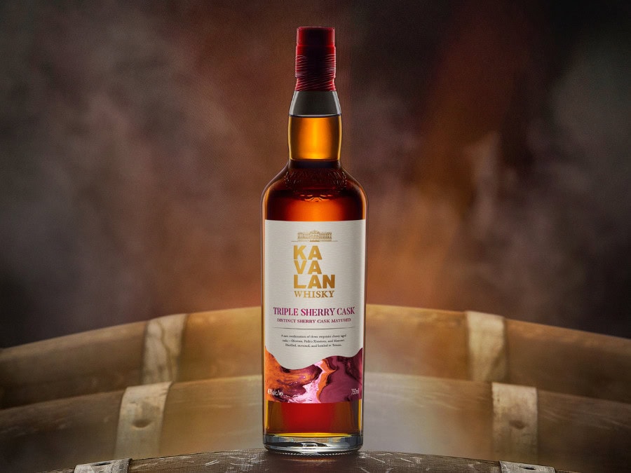 Bottle of Kavalan Triple Sherry Cask