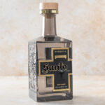 Bottle of Santo Mezquila