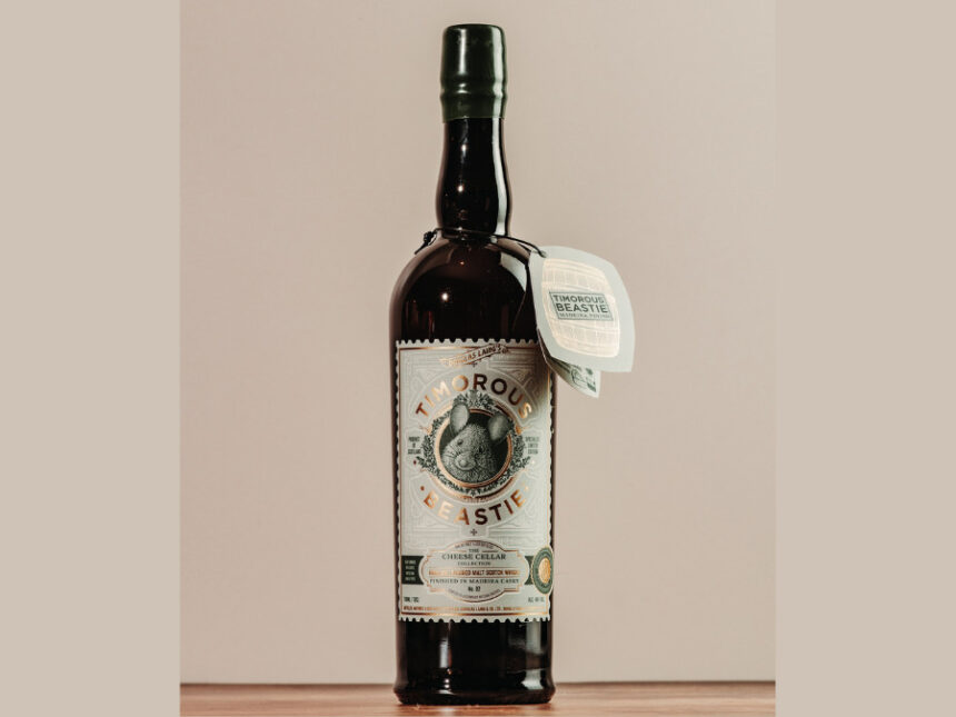 Bottle of TImorous Beastie Madeira Edition