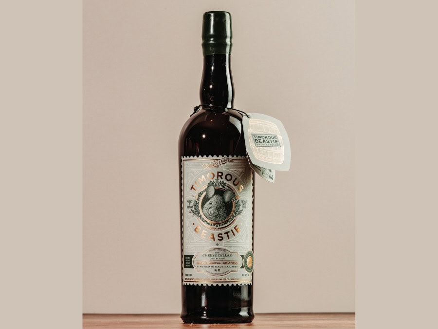 Bottle of TImorous Beastie Madeira Edition
