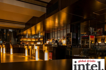 Interior of a bar