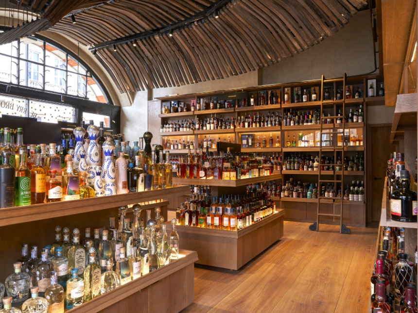 Interior of Berry Bros & Rudd Spirits Shop