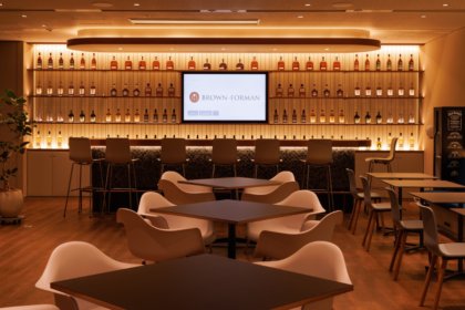 Interior of Brown-Forman's office in Japan